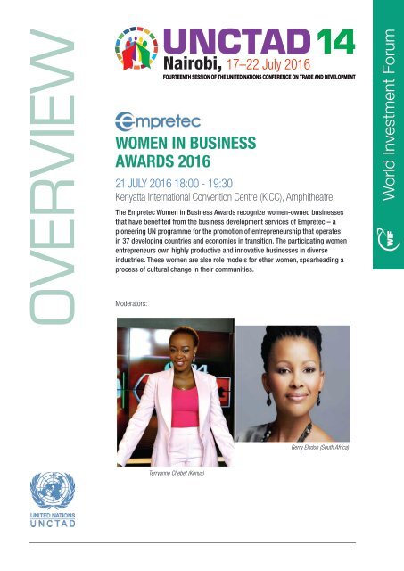 UNCTAD(XIV_WIF_1 WOMEN IN BUSINES AWARDS 2016_Programme