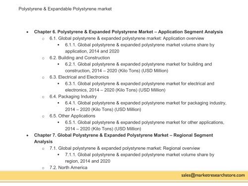 Polystyrene (PS) & Expandable Polystyrene (EPS) Market Set for Rapid Growth, To Reach Around USD 42.0 Billion, Globally by 2020