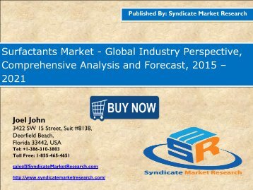 Surfactants Market