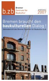 Download der aktuellen bzb-Broschüre 2007 - Bremer Zentrum für ...