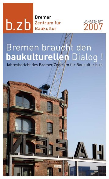 Download der aktuellen bzb-Broschüre 2007 - Bremer Zentrum für ...