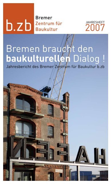 Download der aktuellen bzb-Broschüre 2007 - Bremer Zentrum für ...