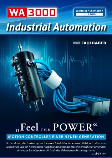 WA3000 Industrial Automation Juli 2016