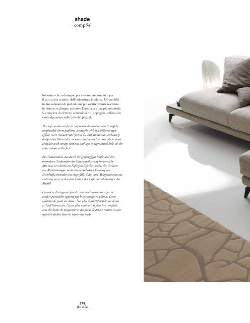 THE SOFA COLLECTION by Ditre Italia