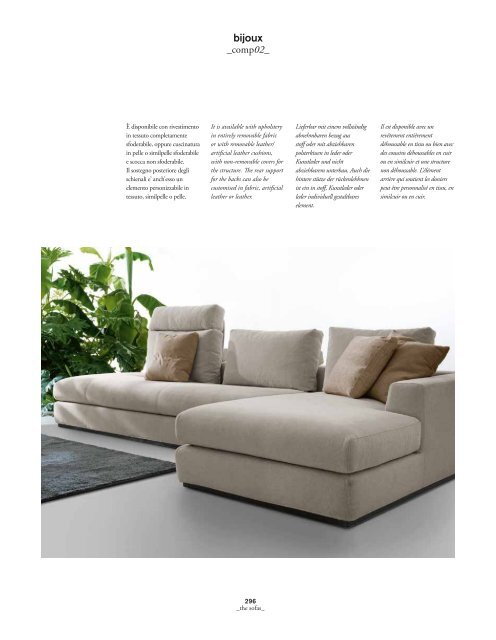 THE SOFA COLLECTION by Ditre Italia