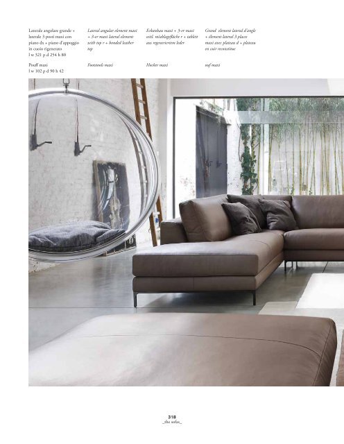 THE SOFA COLLECTION by Ditre Italia