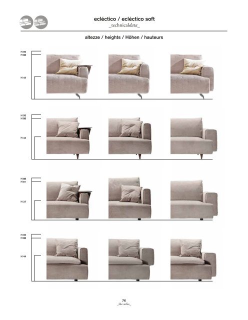 THE SOFA COLLECTION by Ditre Italia