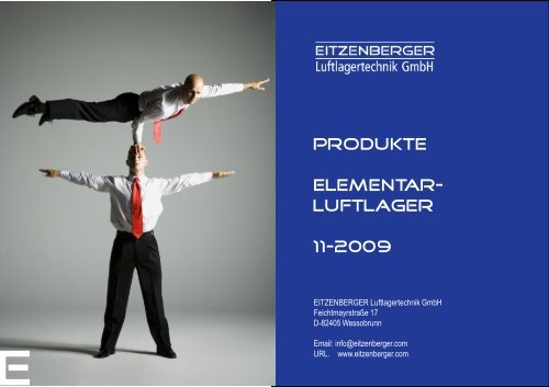 Pads / Elementarluftlager - Eitzenberger Luftlager GmbH