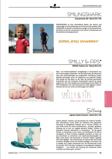 Kindermoden Nord Katalog August 2016