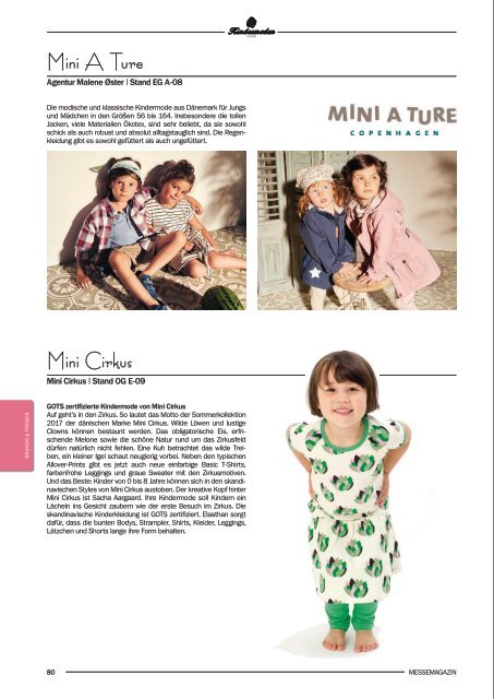 Kindermoden Nord Katalog August 2016