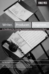 Writer. Producer. Engineer.: A Handbook for Creating Contemporary Commercial Music