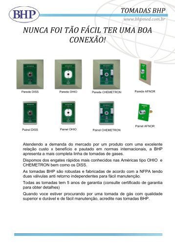 Catalogo_13 Geral Tomadas BHP