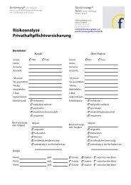 Axa Tarifbedingungen Peh 04 05 Beim Fairsicherungsladen