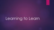 Student Success Section 1 - Learning To Learn (1)