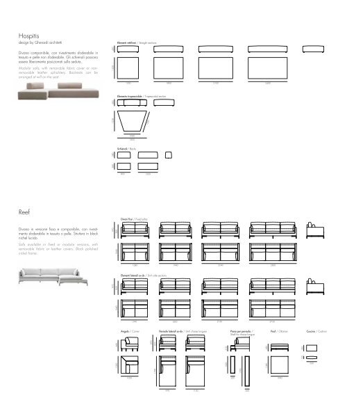 TAVOLI SEDIE & SOFA by Novamobili