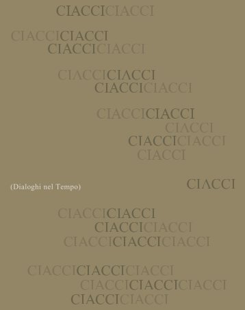 LETTI IN FERRO BATTUTO - Dialoghi nel tempo by Ciacci