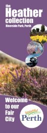 A5 long 12pp Brochure HEATHER GARDEN