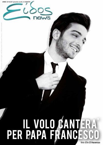 IL VOLO CANTERA' PER PAPA FRANCESCO