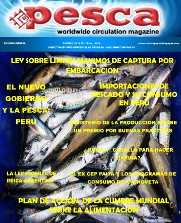 REVISTA PESCA AGOSTO 2016