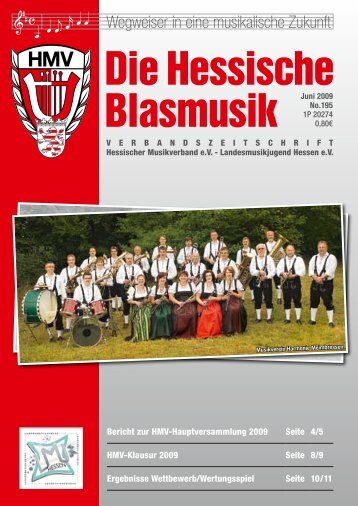 Hauptversammlung 2009 - Hessischer Musikverband