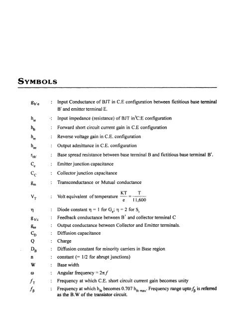 Electronic Circuit Analysis