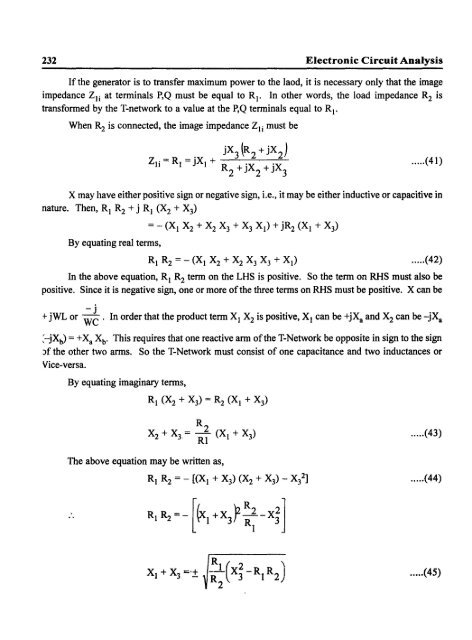 Electronic Circuit Analysis