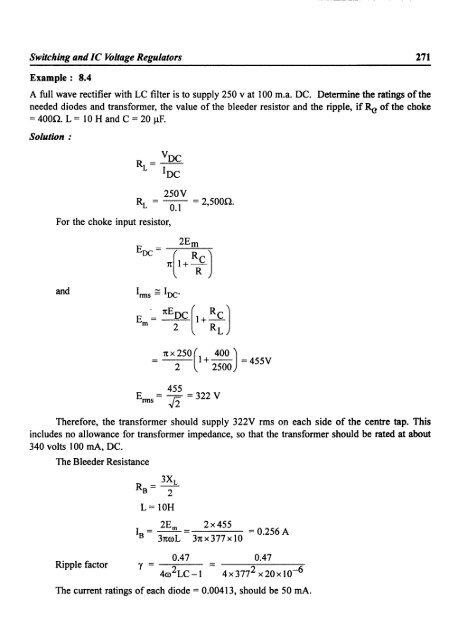 Electronic Circuit Analysis