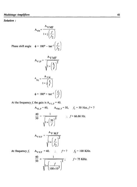 Electronic Circuit Analysis