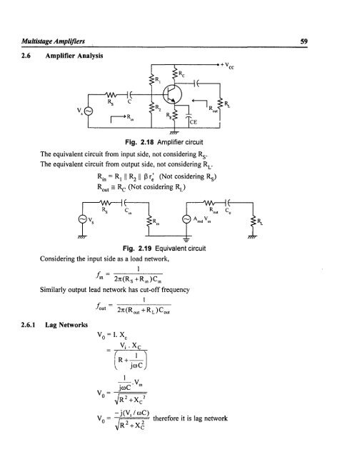 Electronic Circuit Analysis