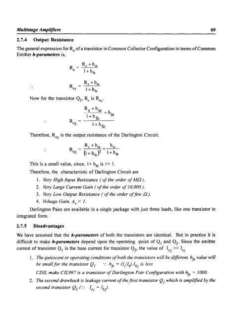 Electronic Circuit Analysis