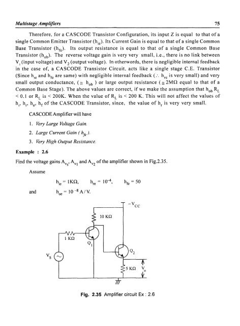 Electronic Circuit Analysis