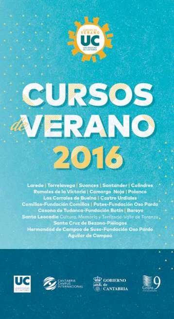 CURSOS DE VERANO 2016 · 1