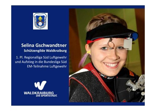 37. Sportlerehrung - Waldkraiburg online