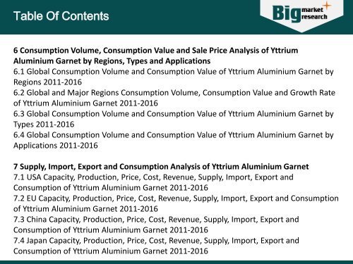 Global Yttrium Aluminium Garnet Industry 2016 - Analysis, Size, Share, Growth, Trends