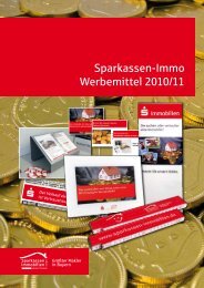 Sparkassen-Immo Werbemittel 2010/11 - Sparkassen Immobilien