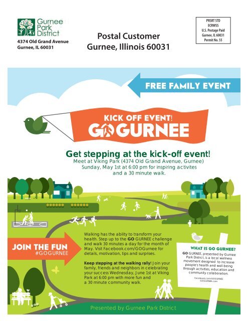 Gurnee Park District Summer 2016 Program and Events Guide