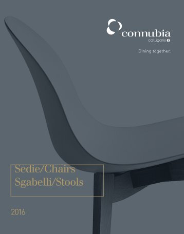 Calligaris Connubia Sedie 2016