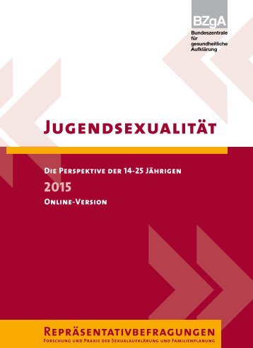 Jugendsexualität 2015