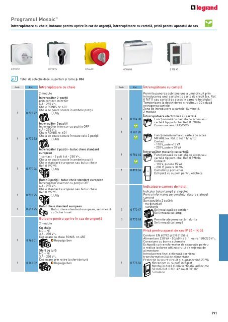 Legrand Catalog General 2016