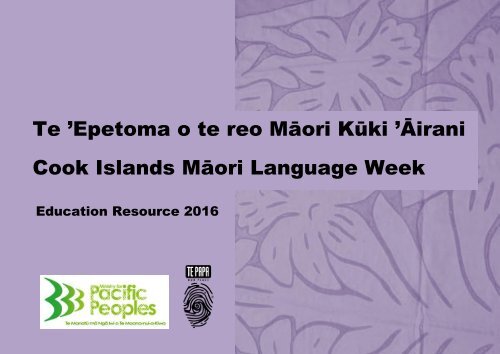 Te ’Epetoma o te reo Māori Kūki ’Āirani Cook Islands Māori Language Week