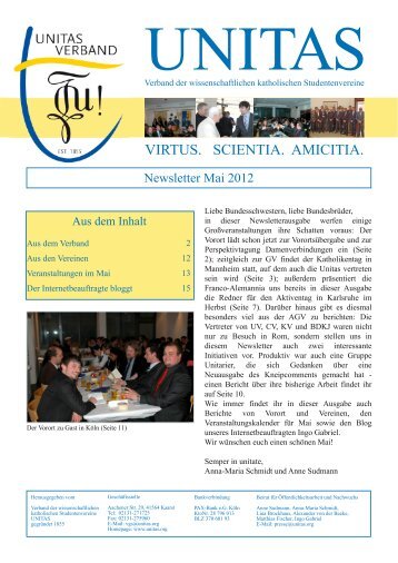 VIRTUS. SCIENTIA. AMICITIA. - Unitas