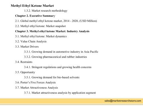 Global Methyl Ethyl Ketone Market Size to Exceed USD 3,150.0 Million by 2020