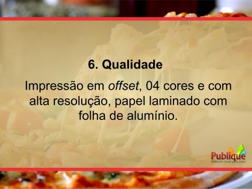 PROPAGANDA EM CAIXA DE PIZZA