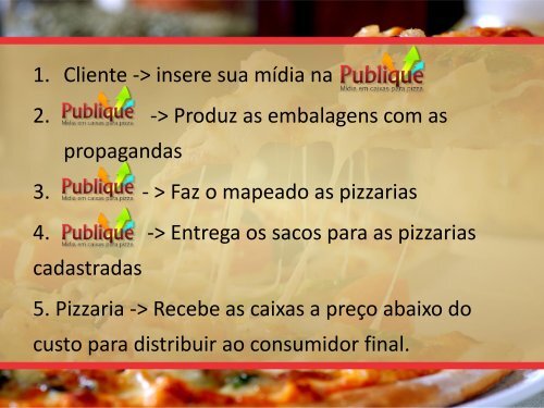 PROPAGANDA EM CAIXA DE PIZZA