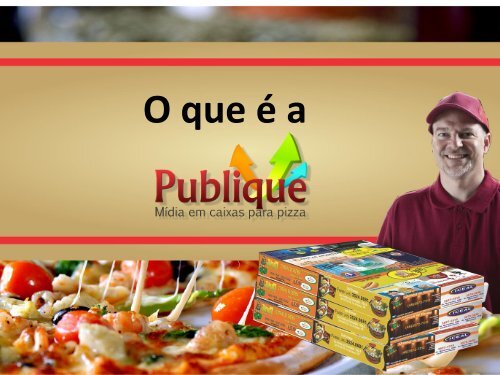 PROPAGANDA EM CAIXA DE PIZZA