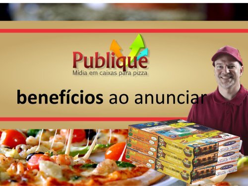 PROPAGANDA EM CAIXA DE PIZZA