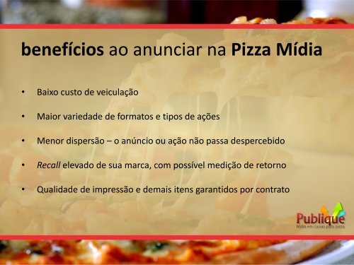 PROPAGANDA EM CAIXA DE PIZZA