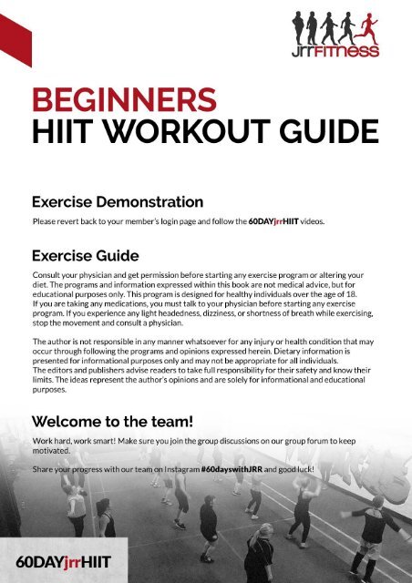 Beginners HIIT Workout Guide.