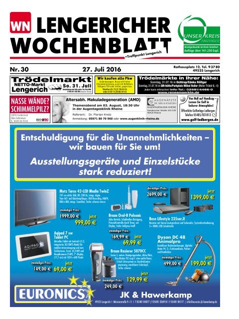 Lengericherwochenblatt Lengerich 27 07 2016
