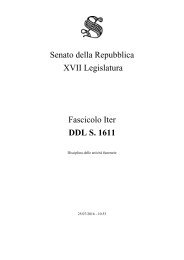 Senato della Repubblica XVII Legislatura Fascicolo Iter DDL S 1611